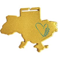 Медаль из Металла Украина Диаметр 60-100 мм Медаль из Металла Украина Диаметр 60-100 мм