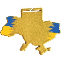 Медаль из Металла Украина Диаметр 60-100 мм Медаль из Металла Украина Диаметр 60-100 мм