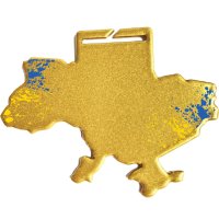 Медаль из Металла Украина Диаметр 60-100 мм Медаль из Металла Украина Диаметр 60-100 мм